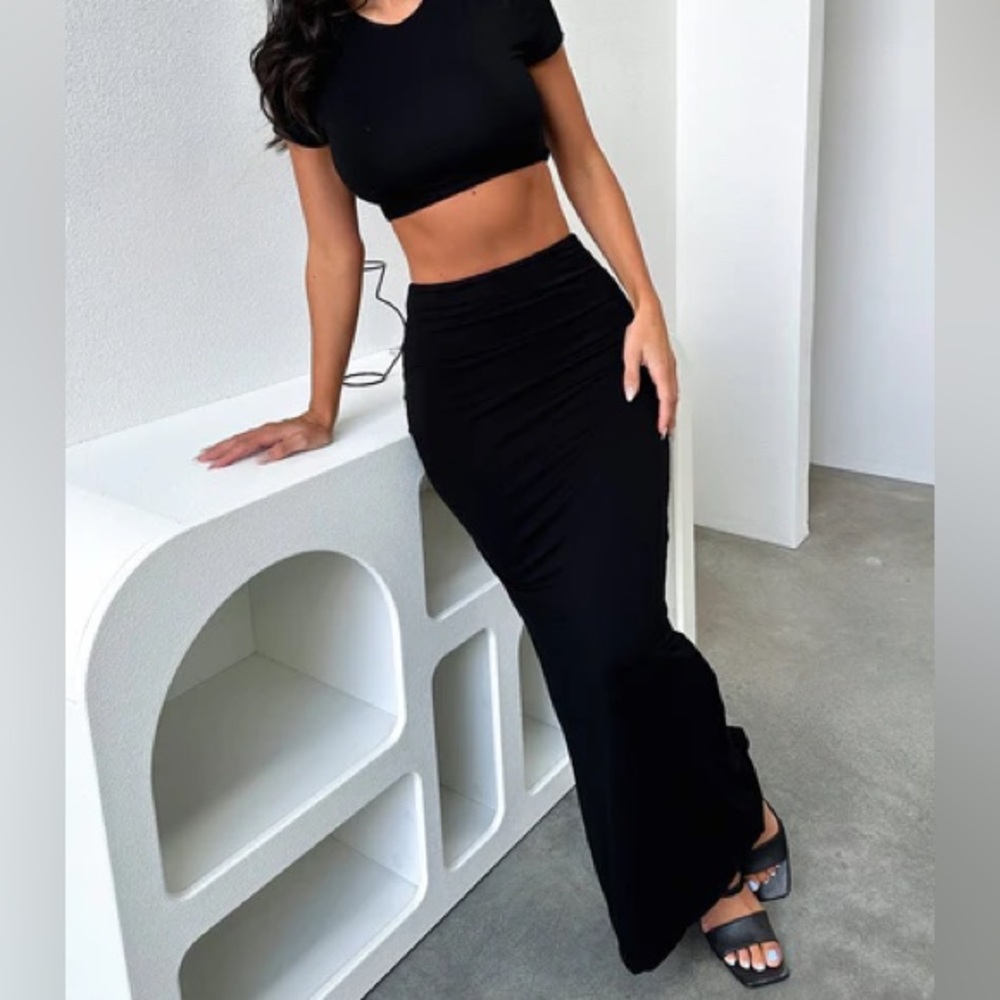 That’s So Fetch - Arden Maxi Skirt Black